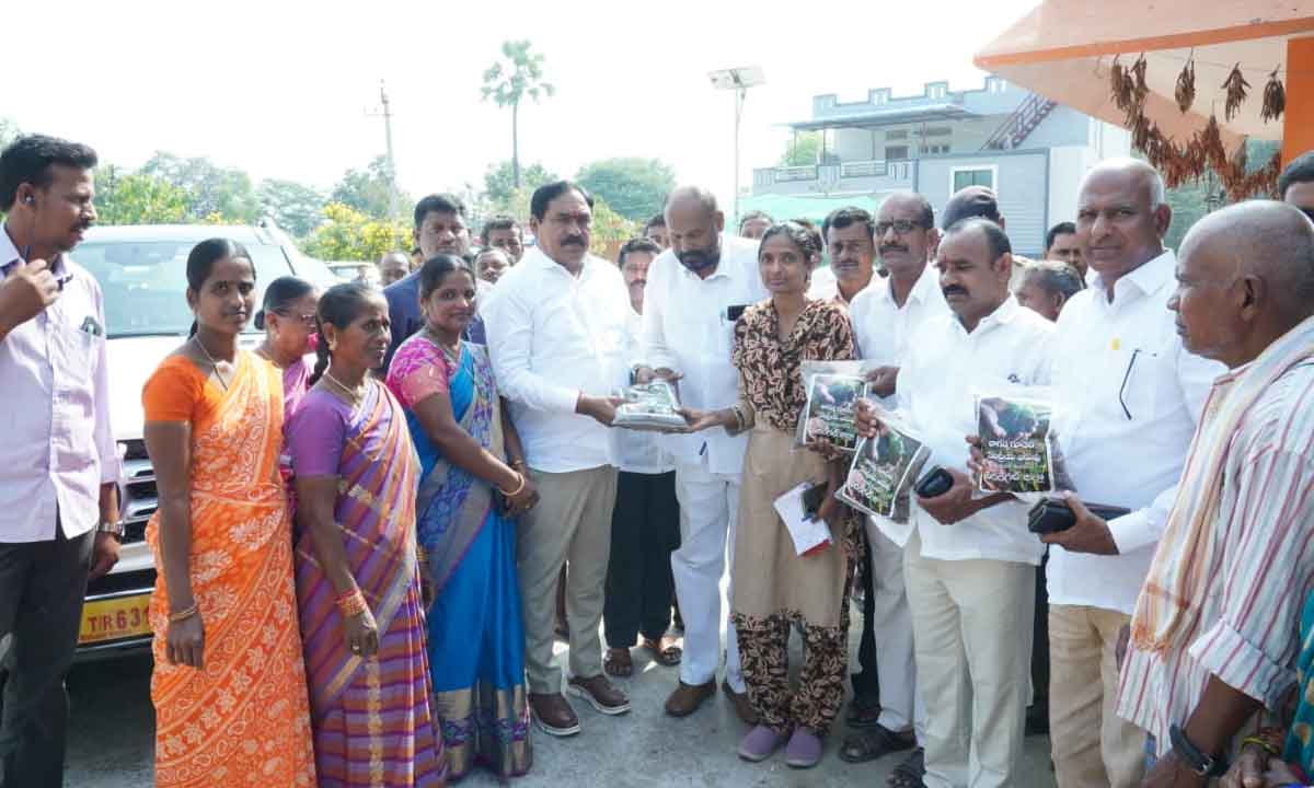 సేంద్రీయ వ్యవసాయంలోనూ తెలంగాణ ముందడుగు : మంత్రి ఎర్రబెల్లి