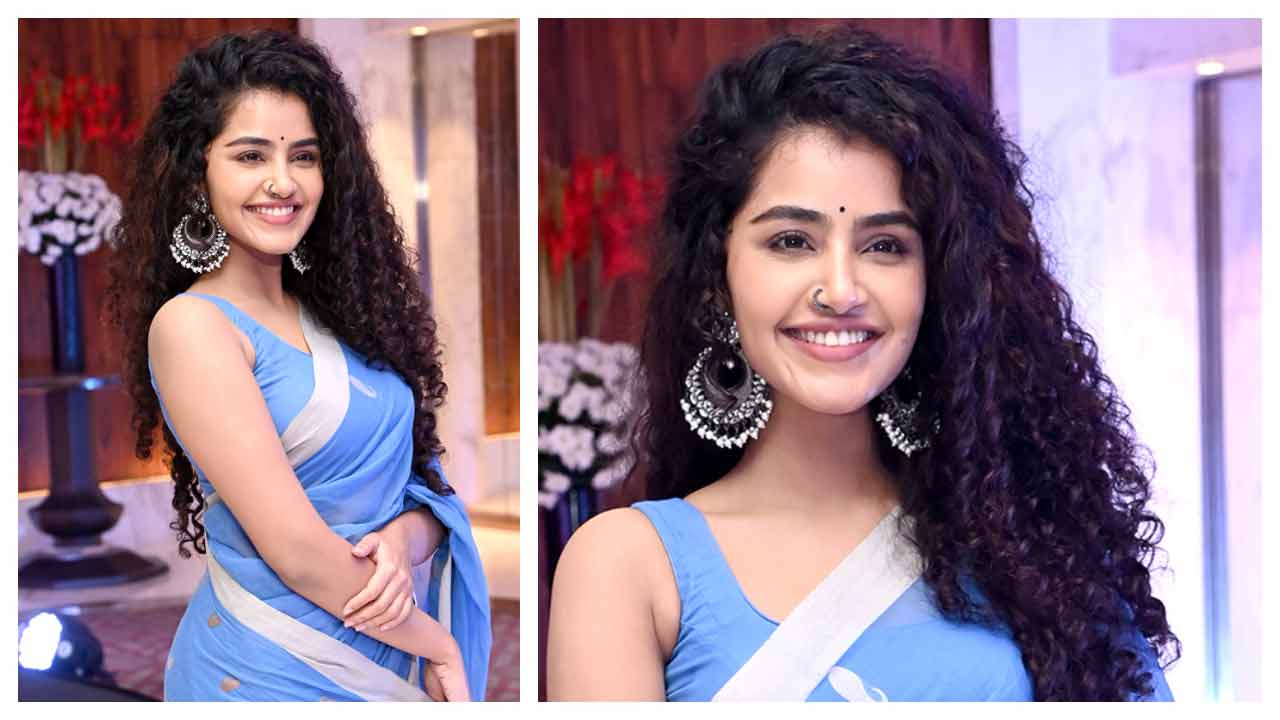 Anupama Parameswaran | 18 పేజీస్ మూవీ సాంగ్ లాంచ్ ఈవెంట్‌లో అనుపమ పరమేశ్వరన్..