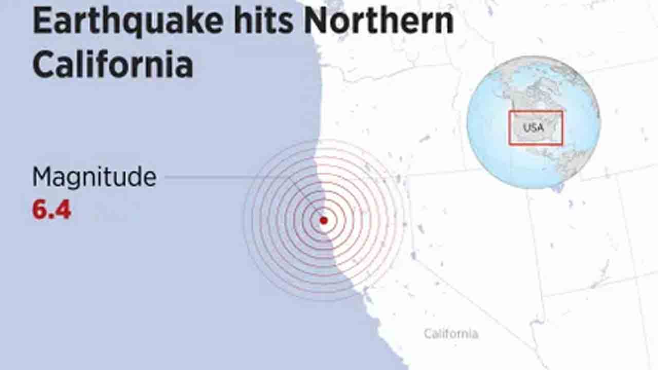 కాలిఫోర్నియాలో భారీ భూకంపం.. 6.4 తీవ్రత