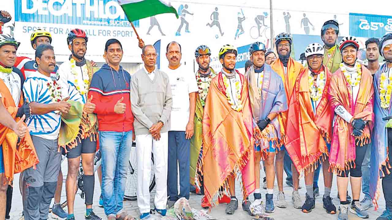 కశ్మీర్‌ టు కన్యాకుమారి సైకిల్‌ యాత్ర