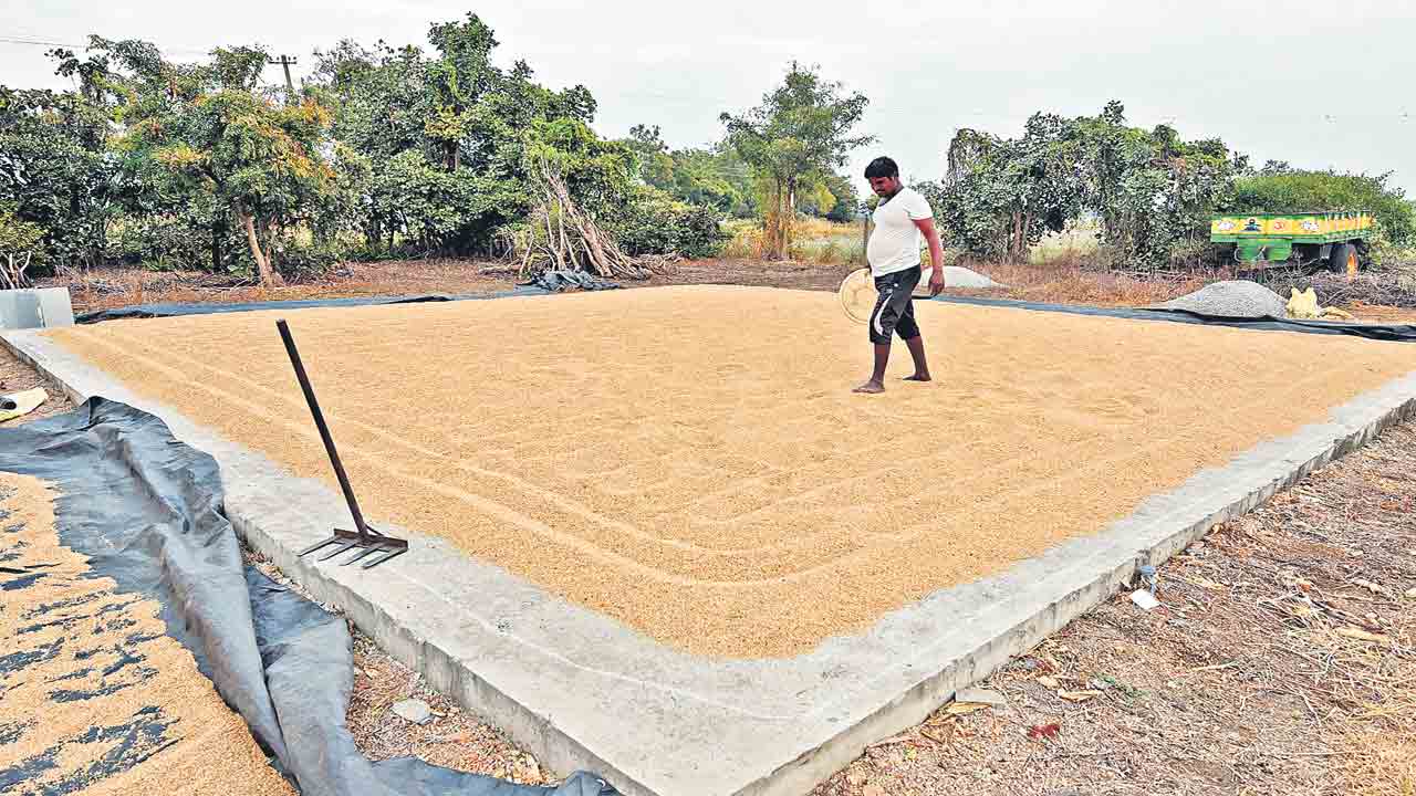 కల్లంపై కండ్ల మంట!