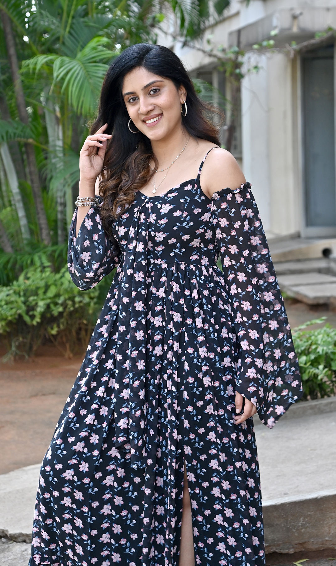 Dhanya Balakrishna at Jagame Maya Movie Press Meet