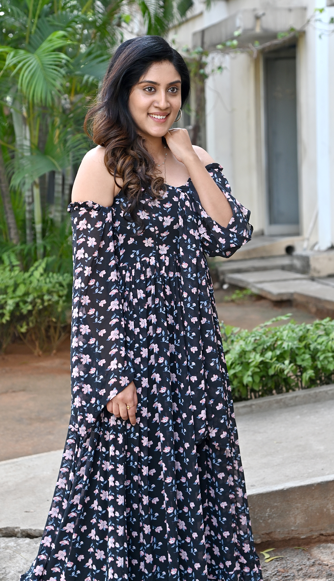 Dhanya Balakrishna at Jagame Maya Movie Press Meet