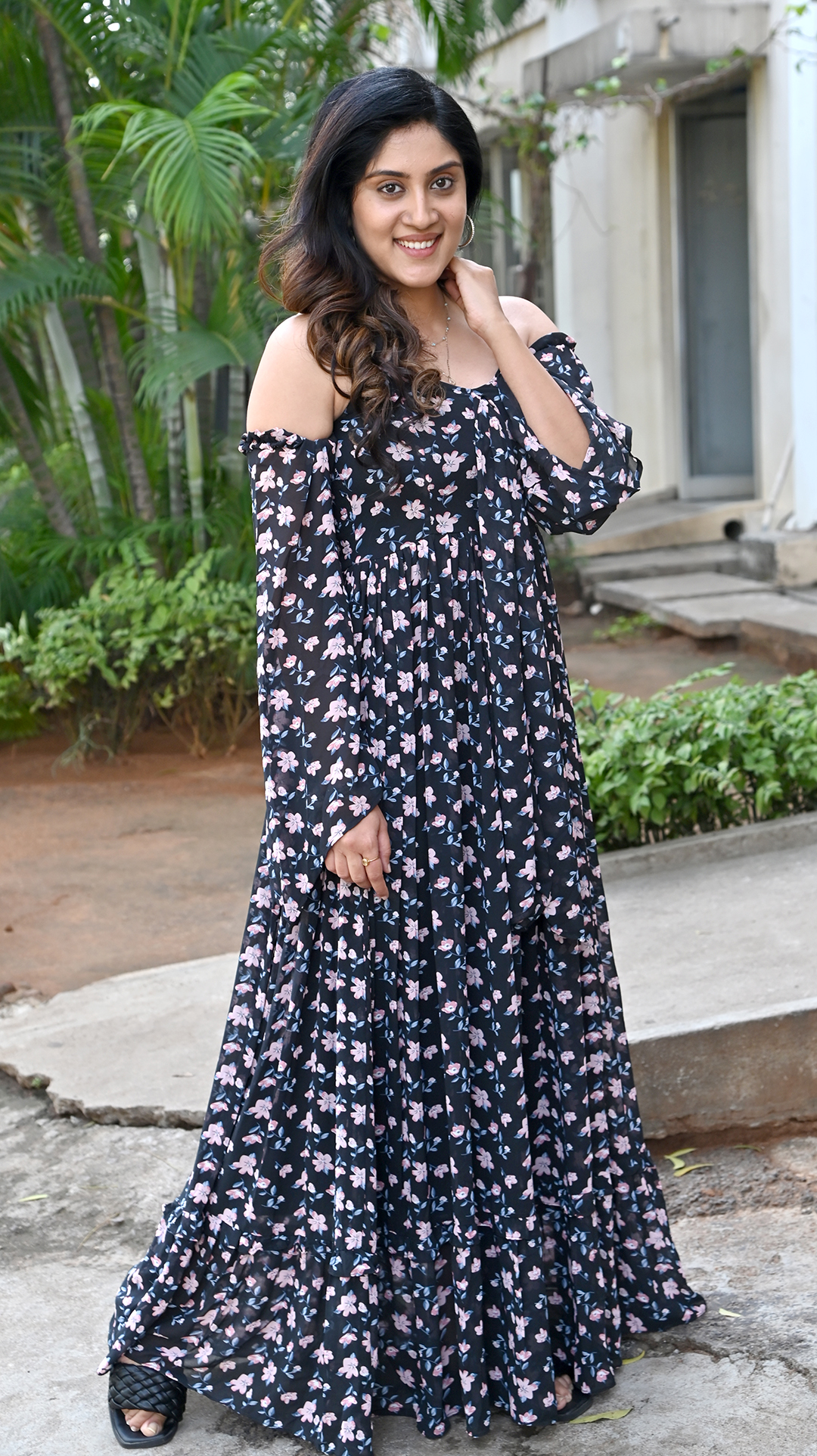 Dhanya Balakrishna at Jagame Maya Movie Press Meet