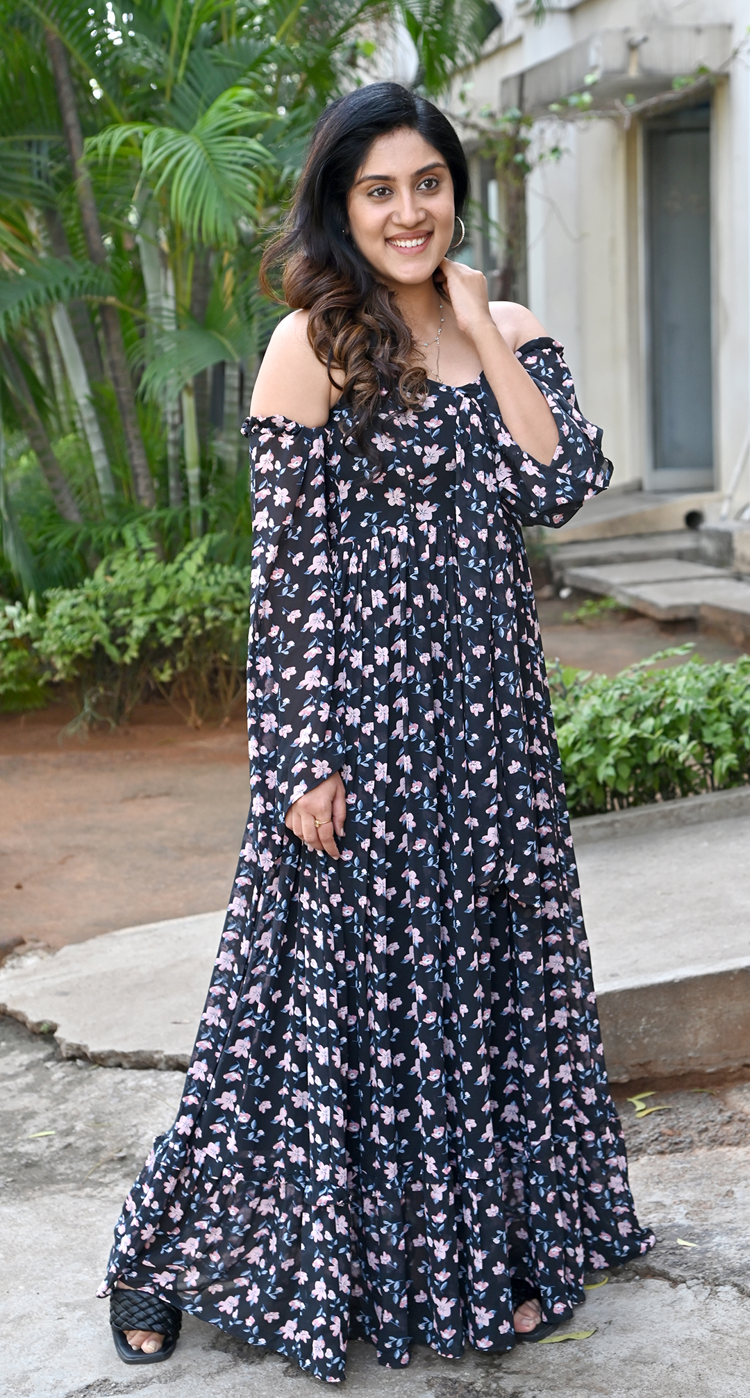 Dhanya Balakrishna at Jagame Maya Movie Press Meet