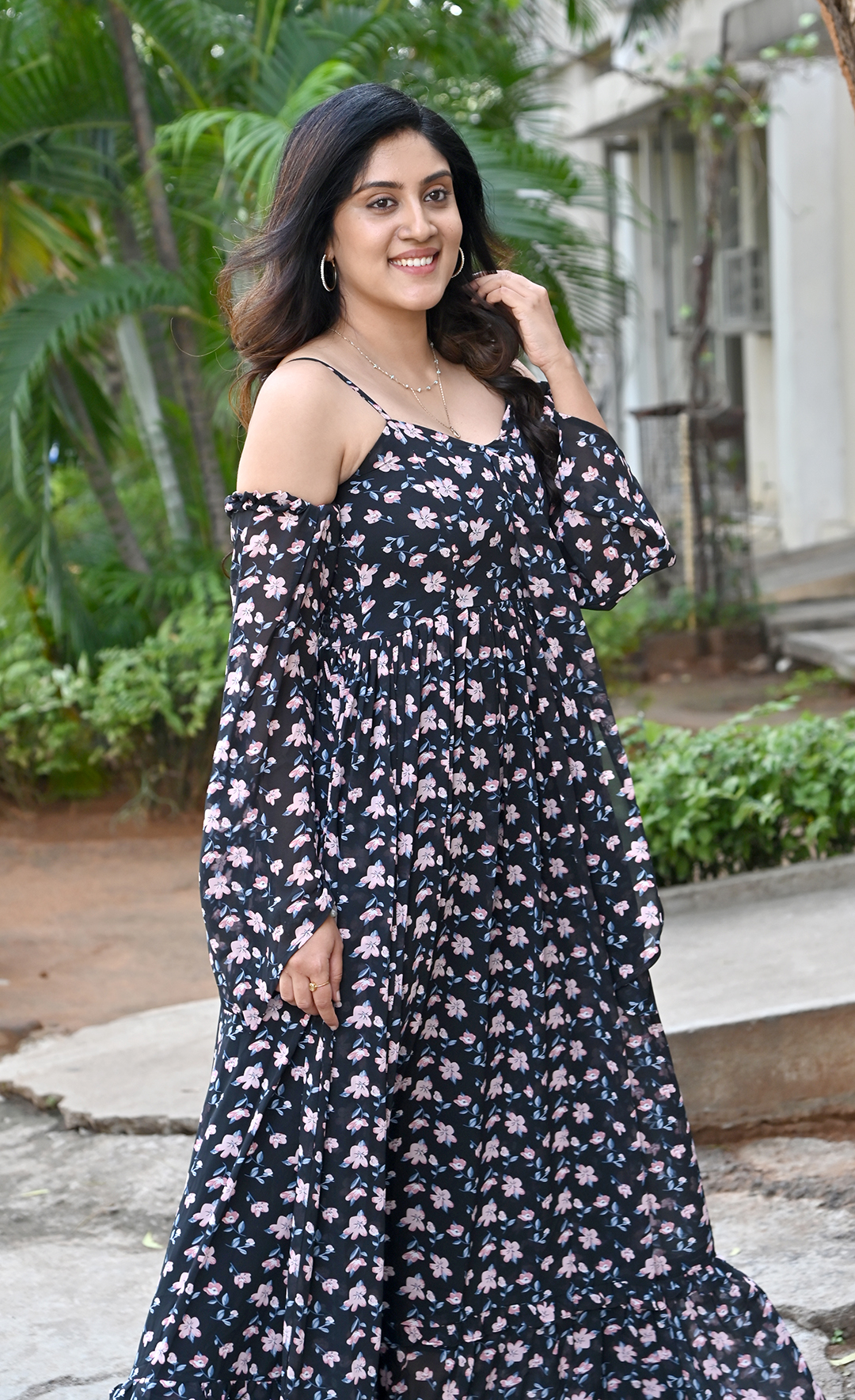 Dhanya Balakrishna at Jagame Maya Movie Press Meet