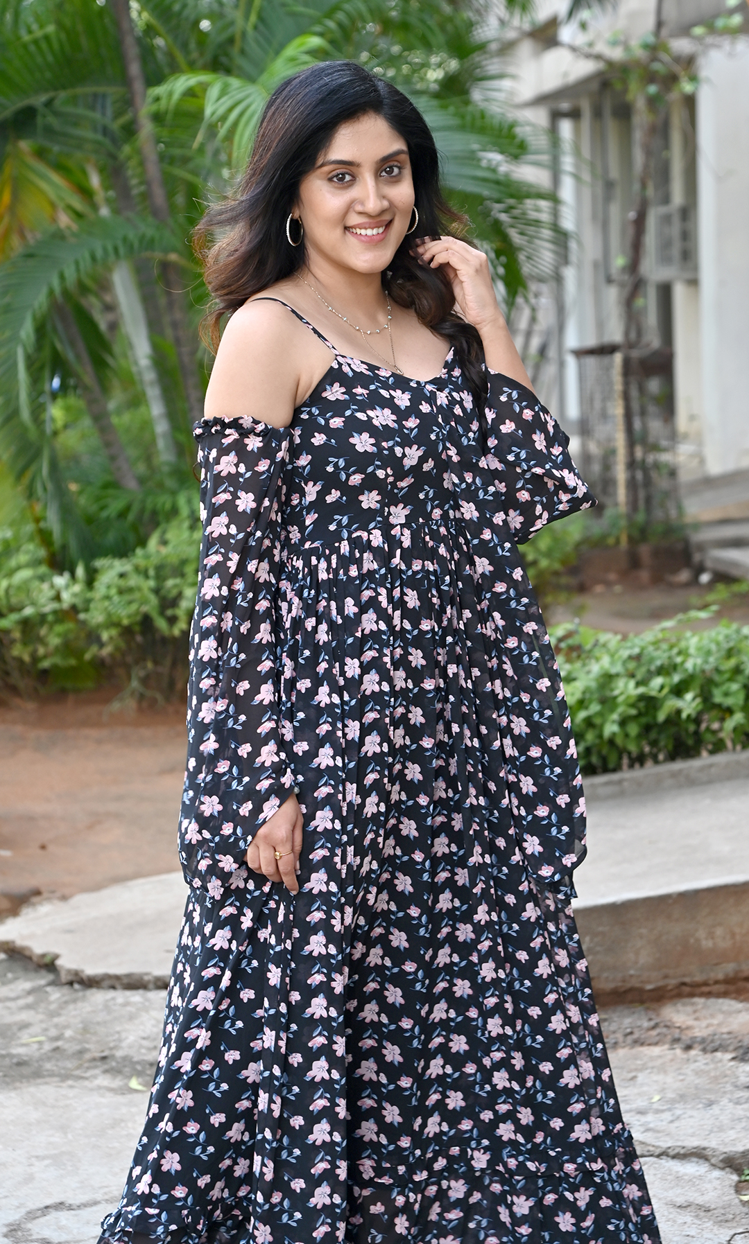 Dhanya Balakrishna at Jagame Maya Movie Press Meet