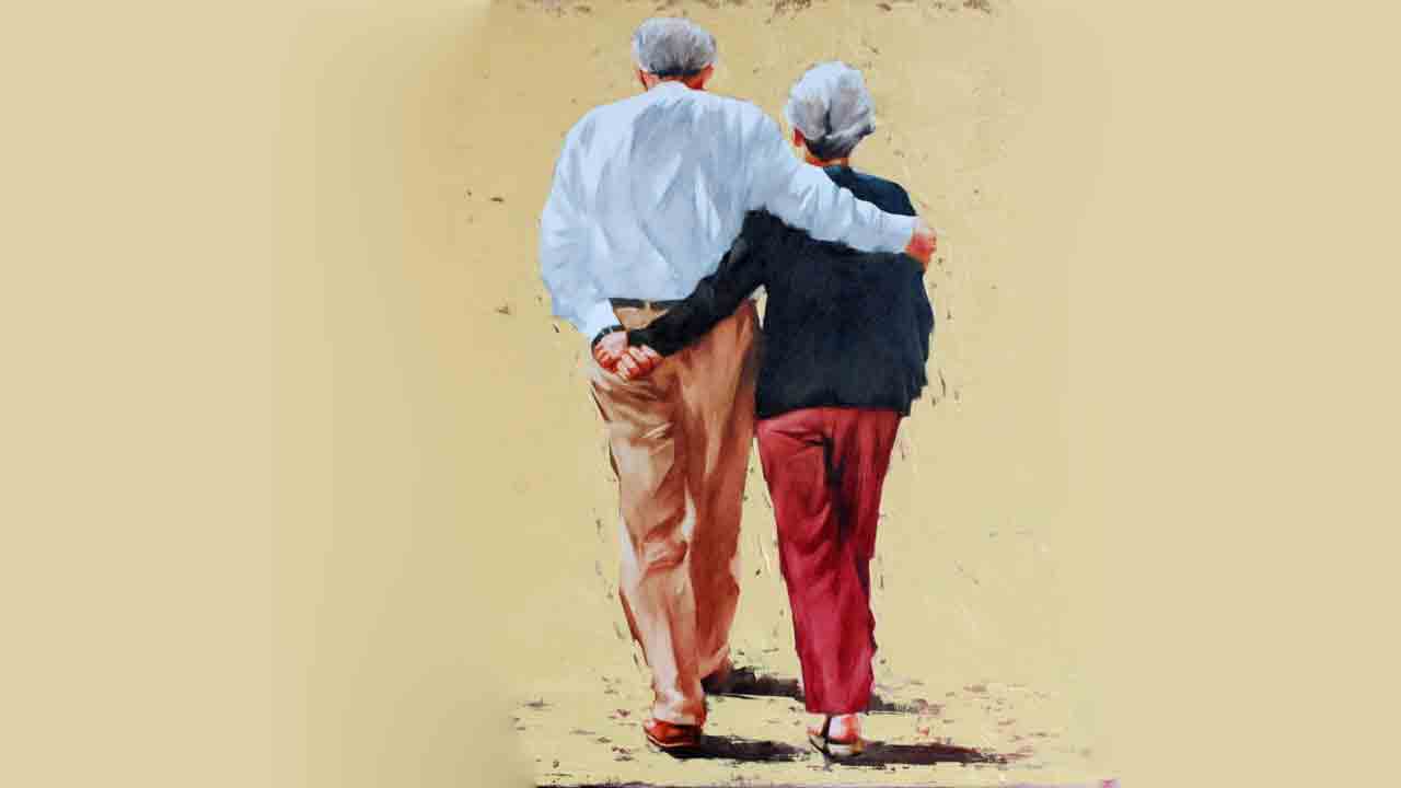 నల్లబడిన ఆకాశం