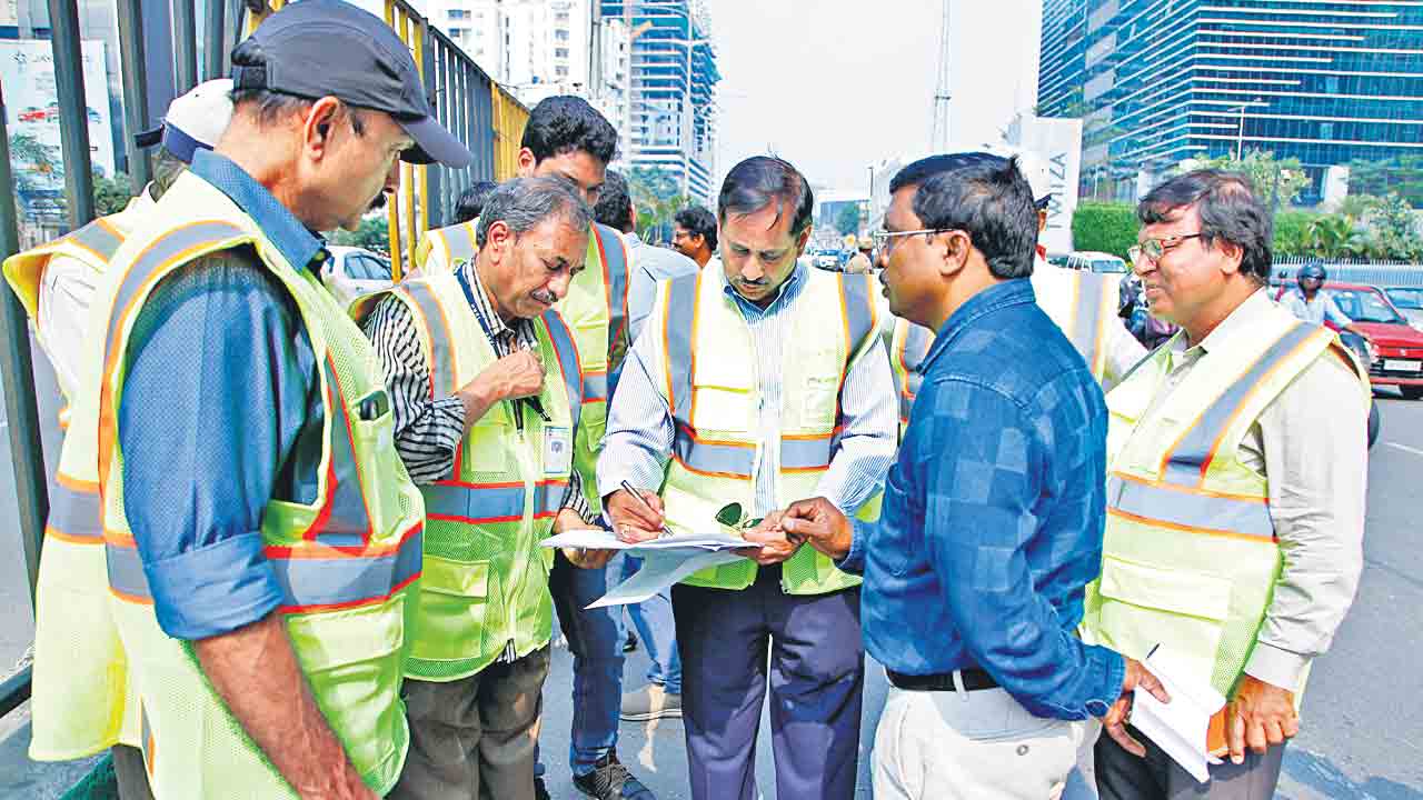 ఎయిర్‌పోర్టు మెట్రో పనులు షురూ