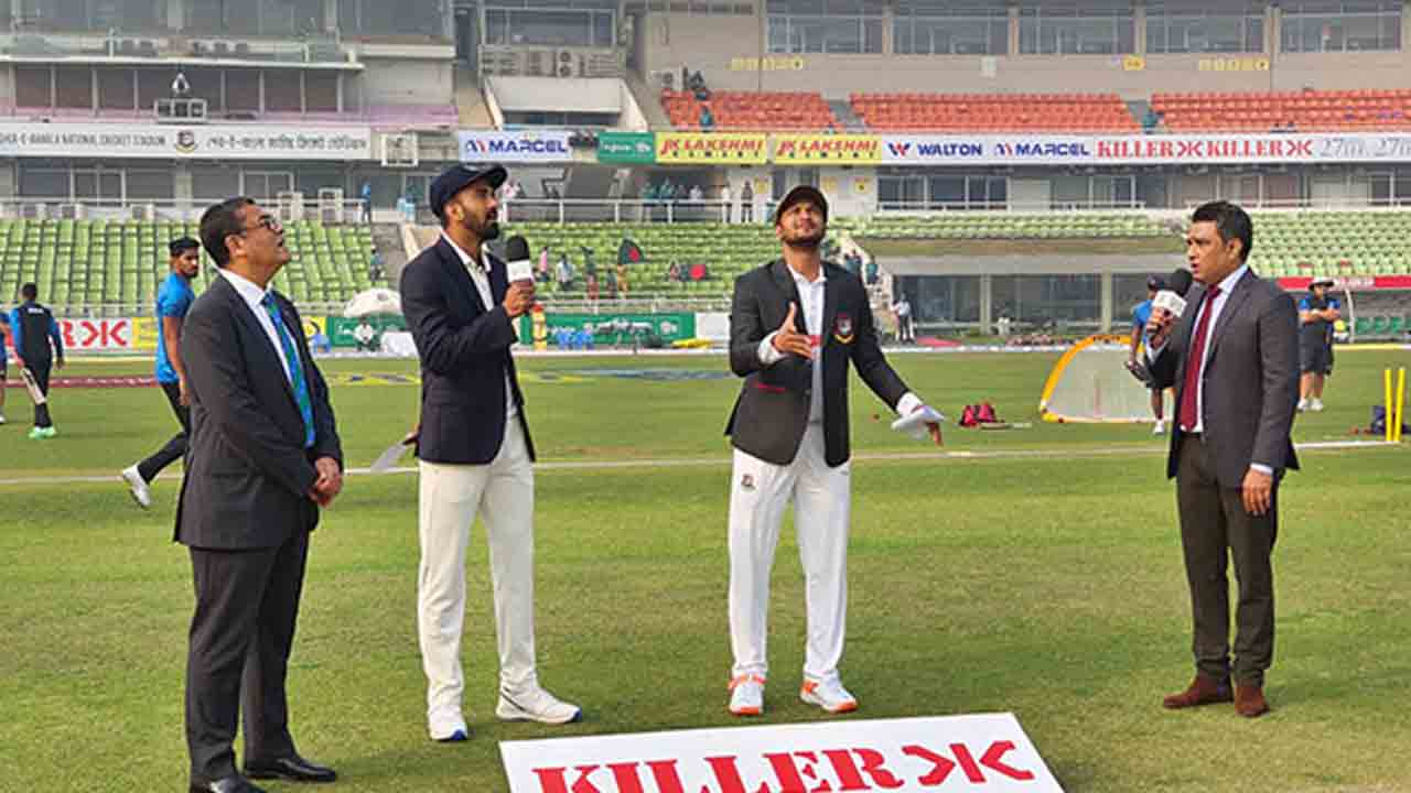 BAN vs IND, 2nd Test | సిరీస్‌పై భారత్ కన్ను.. టాస్‌ గెలిచి బ్యాటింగ్‌ ఎంచుకున్న బంగ్లా