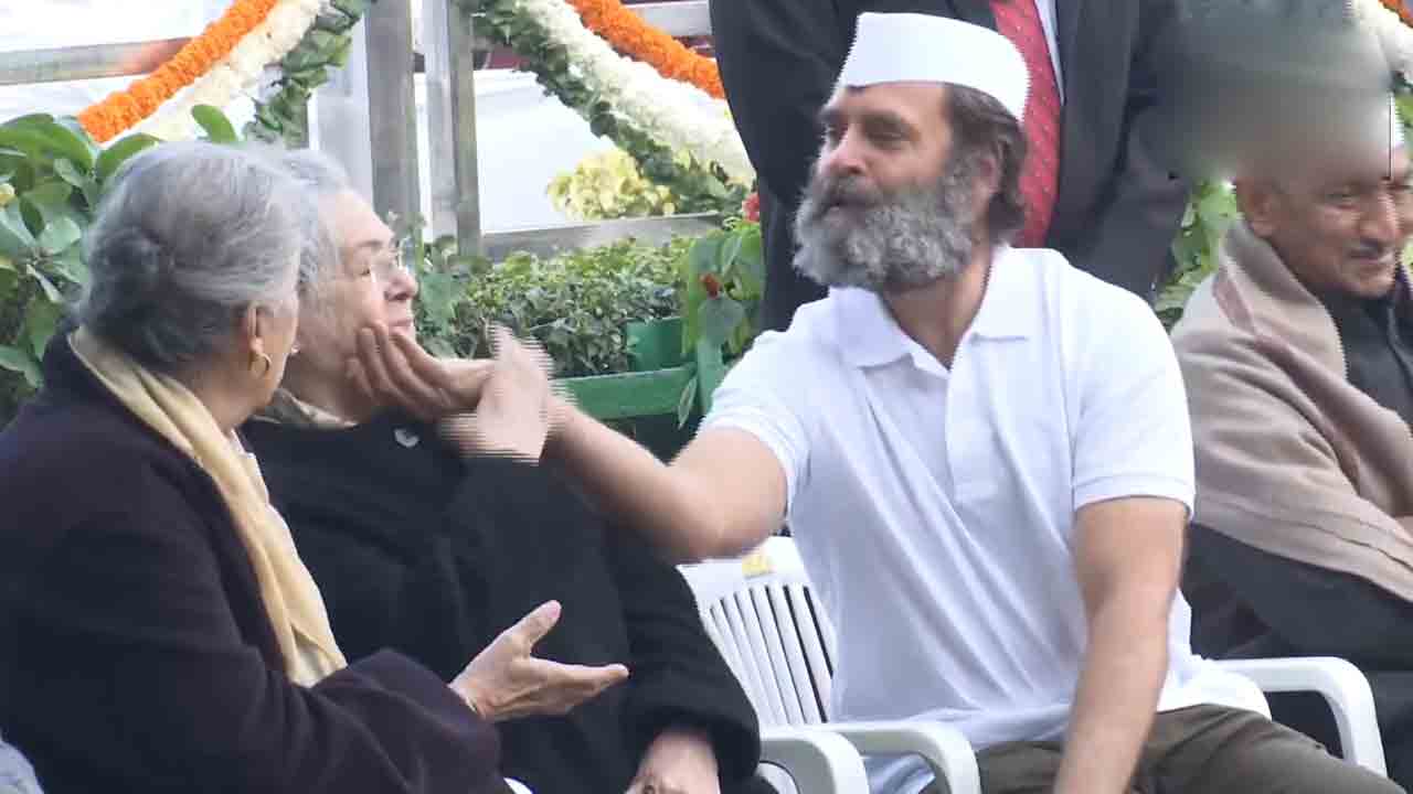 Viral Video: తల్లి సోనియాతో రాహుల్‌గాంధీ మరో జాయ్‌ఫుల్‌ మొమెంట్‌