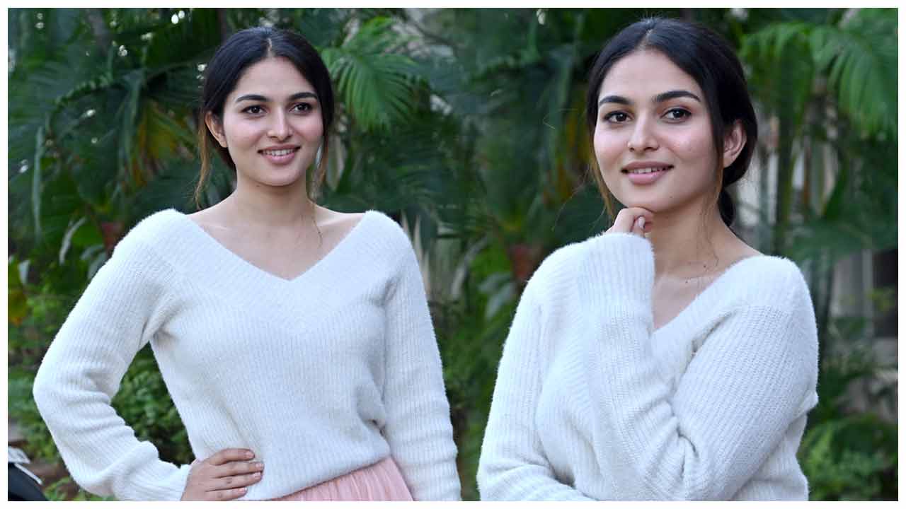 Kayadu Lohar | పులి మూవీ ప్రెస్ మీట్‌లో కయదు లోహర్..