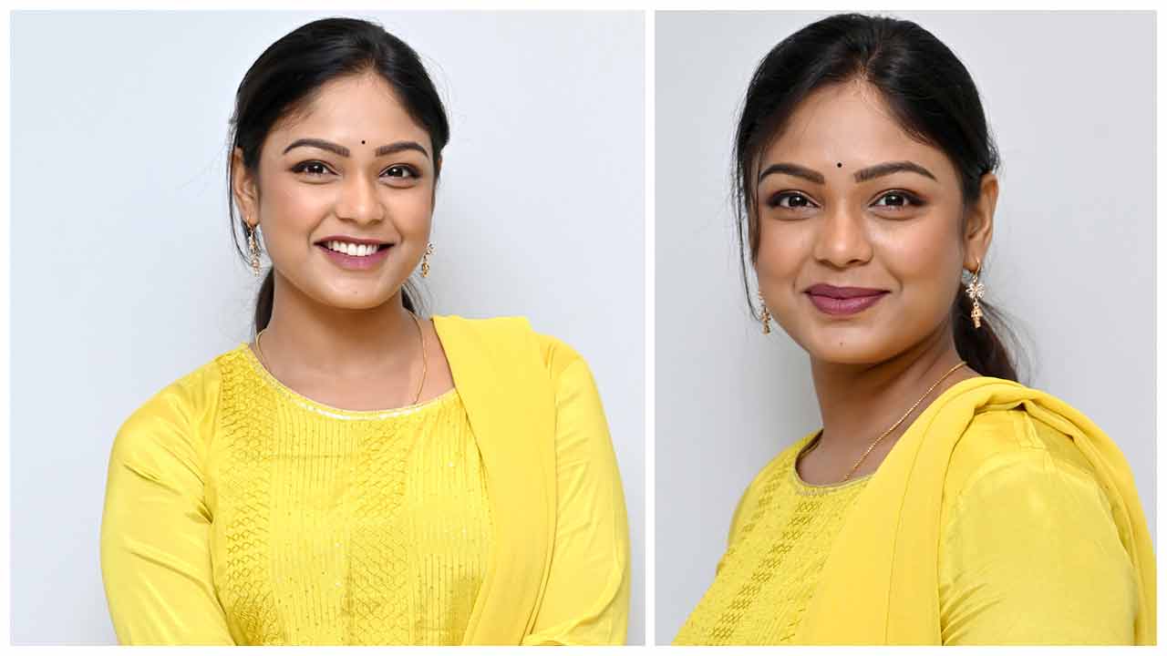 Lavanya Sahukara | వాలెంటైన్స్ నైట్ మూవీ ట్రైలర్ లాంచ్ ఈవెంట్‌లో లావణ్య..