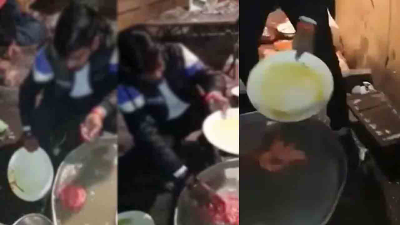 Viral Video | పిలవని పెళ్లికెళ్లి విందు భోజనం చేశాడని.. విద్యార్థితో గిన్నెలు కడిగించారు..!