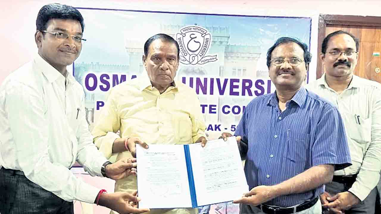 ఓయూ పీజీ కళాశాలకు పది ఎకరాలు