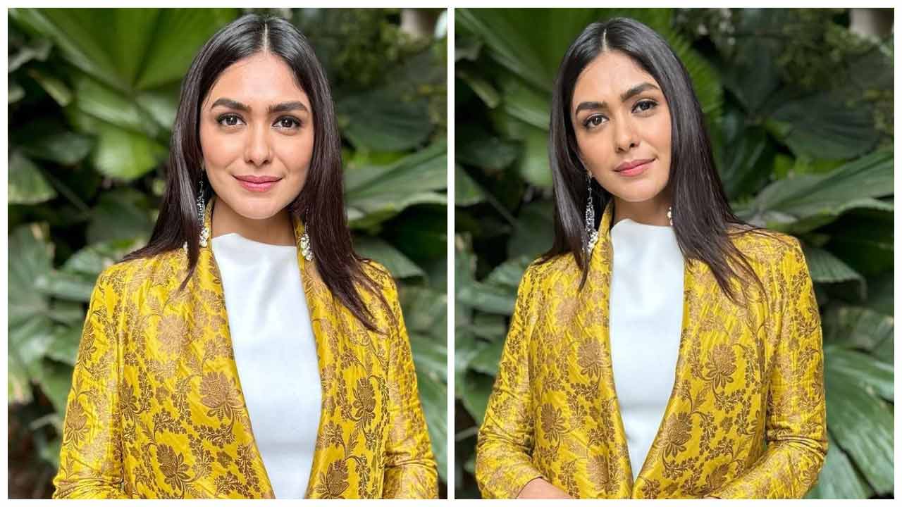Mrunal Thakur | చిరునవ్వుతో గాలం వేస్తున్న మృణాల్ ఠాకూర్..