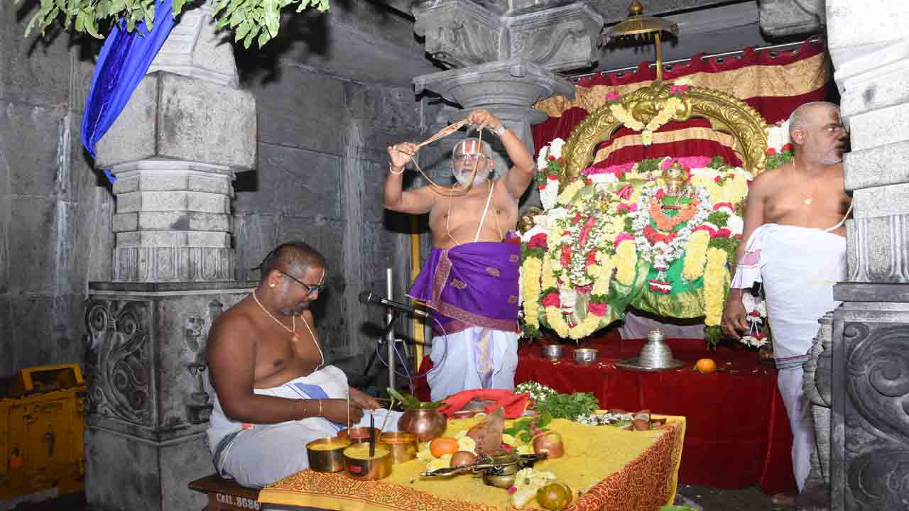 యాదాద్రీశుడికి నిత్య తిరుకల్యాణోత్సవం