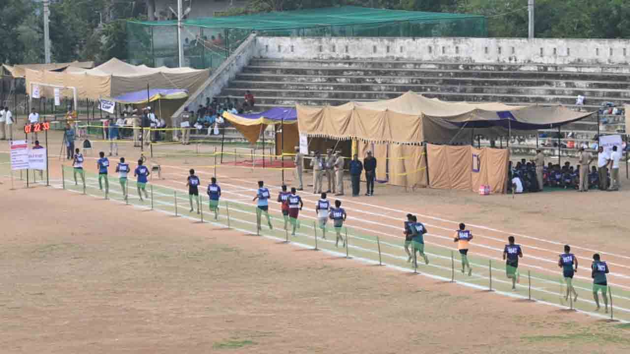 ఎస్సై, కానిస్టేబుల్‌ అభ్యర్థులకు ఫిజికల్‌ ఈవెంట్స్‌ షురూ..