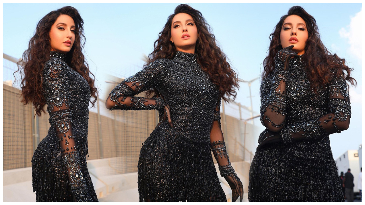 Nora Fatehi | కిర్రాక్ పోజులతో మతులు పోగొడుతున్న నోరా ఫతేహి..