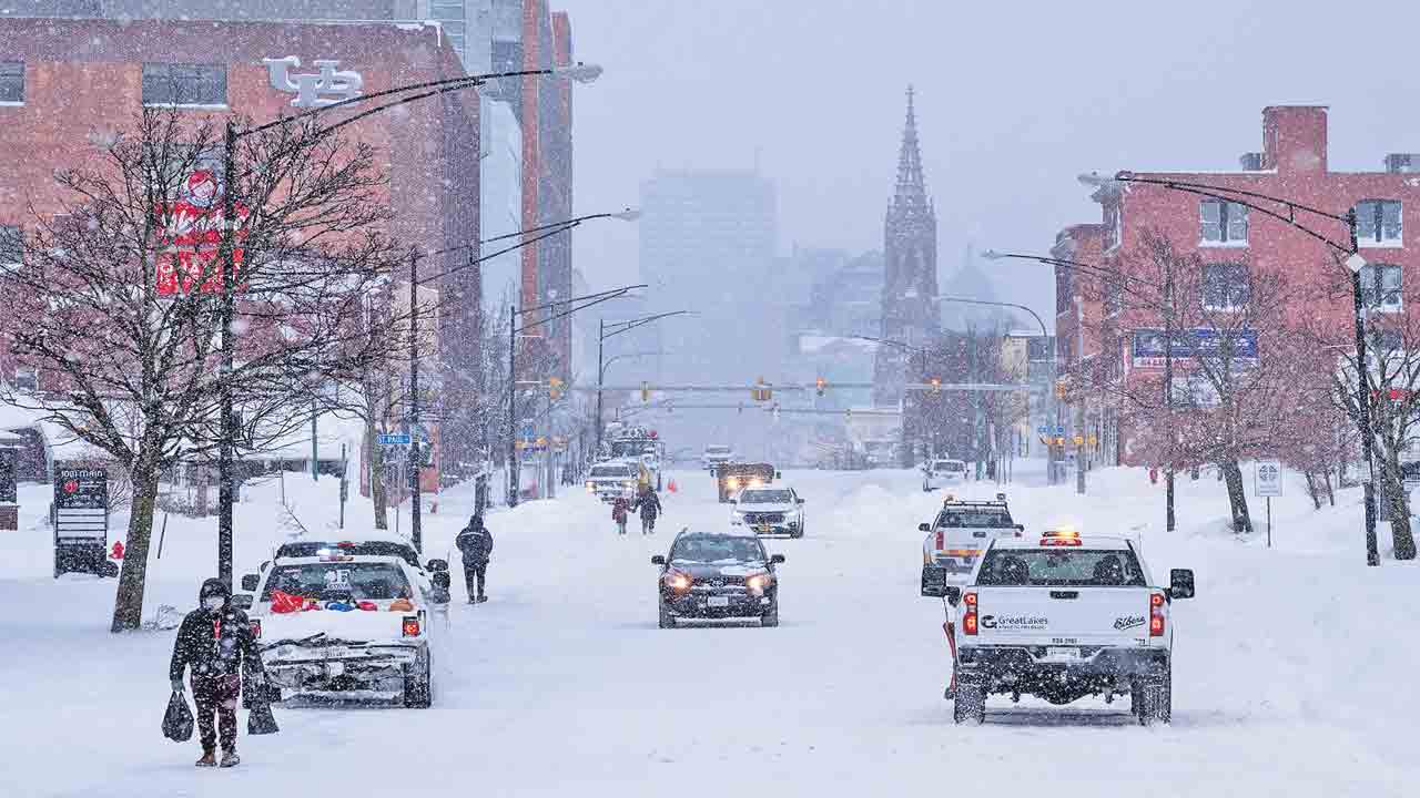 గడ్డ కట్టిన అమెరికా.. మైనస్‌ 48కి పడిన ఉష్ణోగ్రతలు