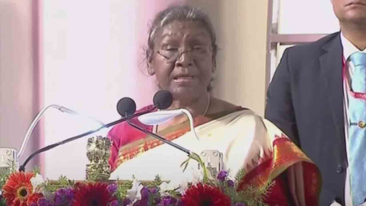 ఏ రంగంలోనైనా ఆత్మసంతృప్తి చాలా ముఖ్యం : రాష్ట్రపతి ద్రౌపది ముర్ము