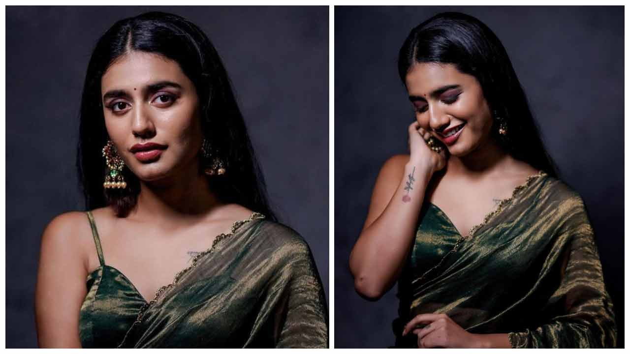 Priya Prakash Varrier | ఓర చూపుల‌తో క‌సిగా చూస్తున్న ప్రియా ప్రకాష్ వారియర్..