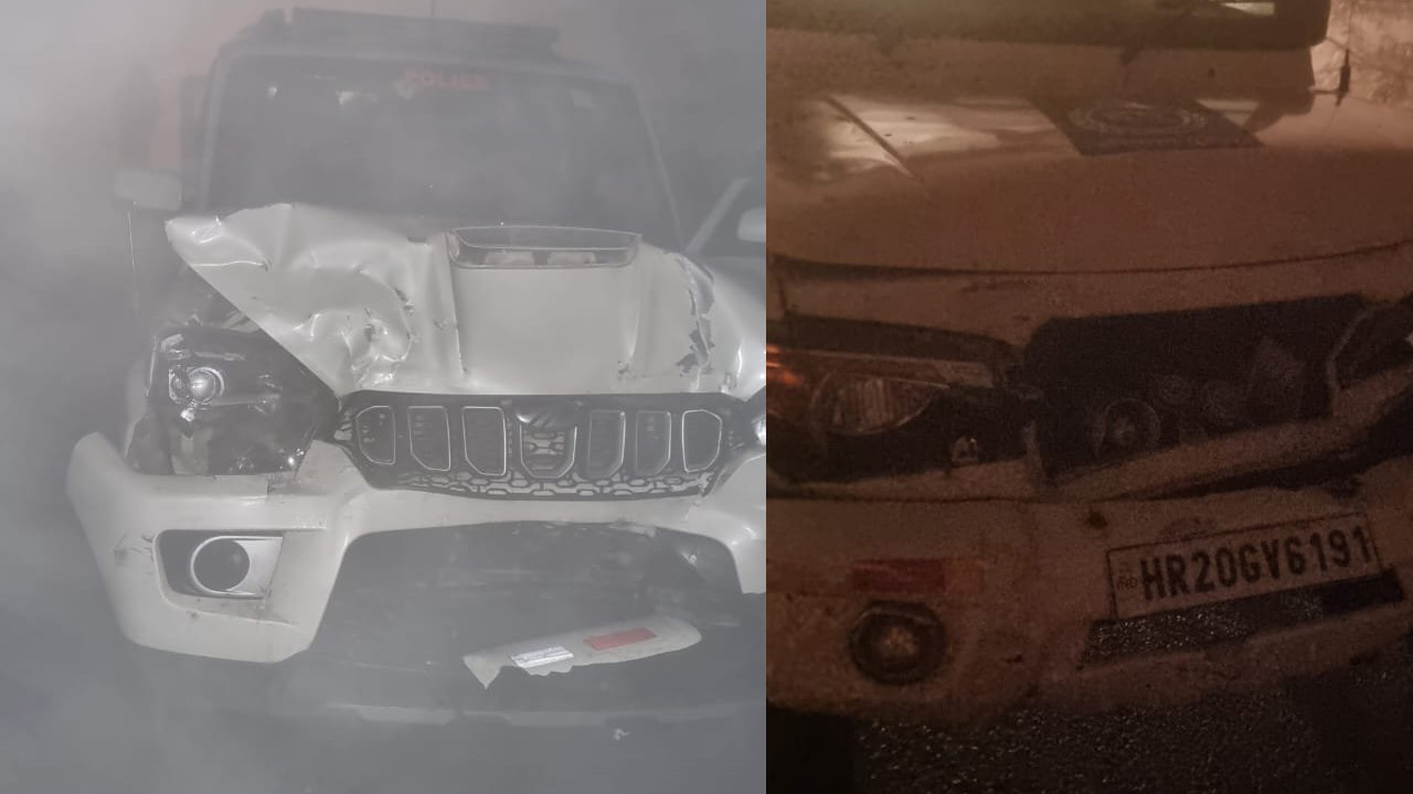 హర్యానా ఉపముఖ్యమంత్రికి తృటిలో తప్పిన ప్రమాదం..!