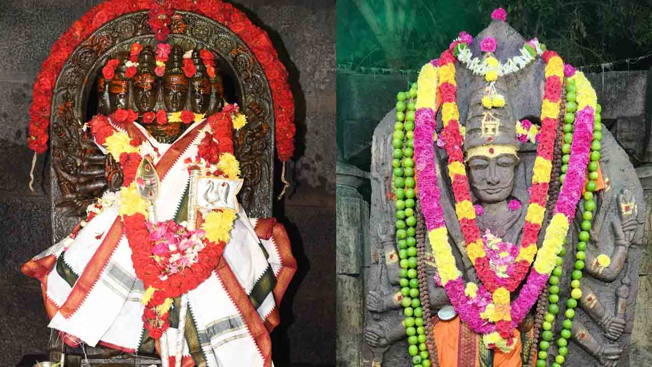 Srisailam | గజవాహనంపై గరళకంఠుడి వైభవం.. వేడుక‌గా గ్రామోత్సవం