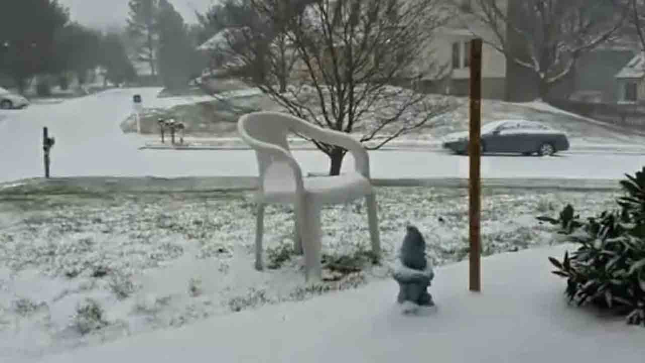 Watch: అమెరికాను వణికించిన మంచు తుపాను.. బయట ఉన్న వస్తువులన్నీ మంచు కింద మాయం