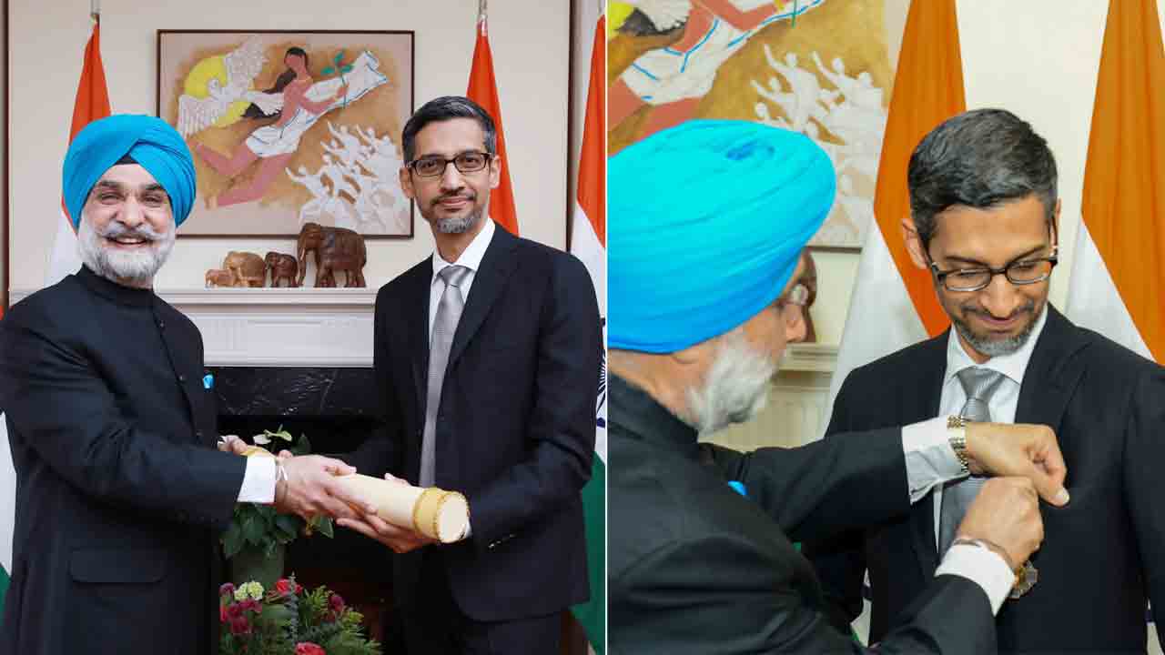 Sundar Pichai | భారత్‌ నాలో ఒక భాగం : సుందర్‌ పిచాయ్‌