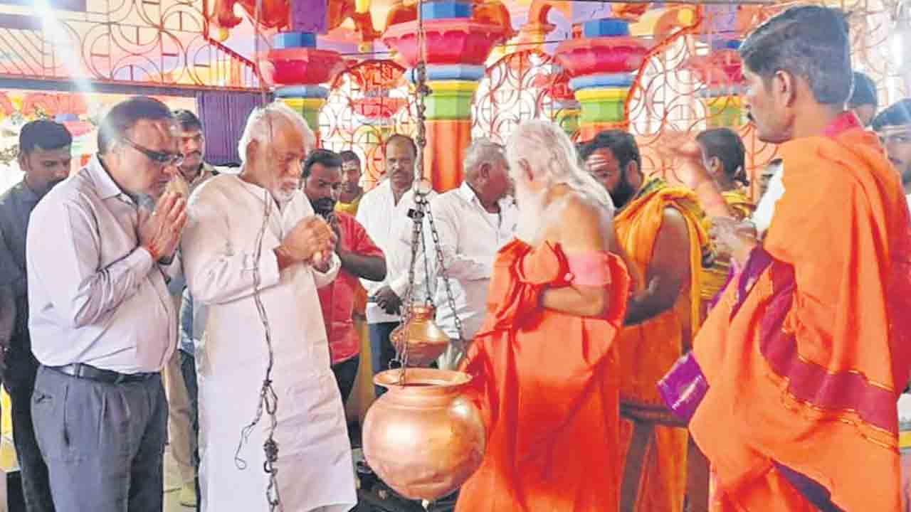 దత్తగిరి మహరాజు ఆశ్రమంలో శతజయంతి మహోత్సవాలు