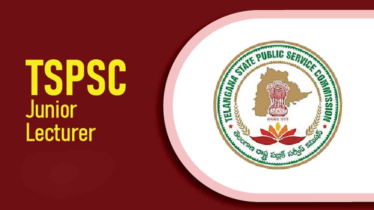 నేటి నుంచి జూనియర్‌ లెక్చరర్‌ పోస్టులకు దరఖాస్తులు