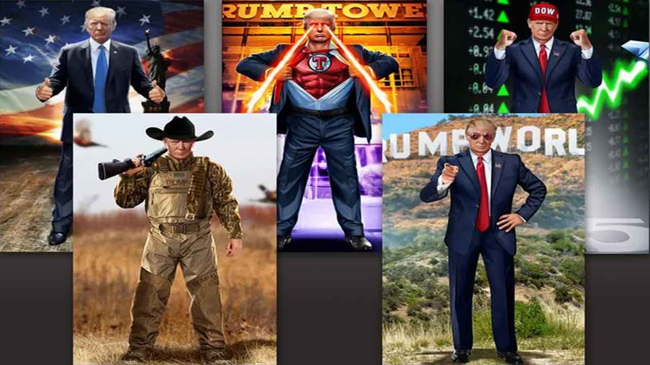 Trump @ NFT Collection | వావ్‌ డొనాల్డ్‌ ట్రంప్‌..! సూపర్‌ హీరో, ఆస్ట్రోనాట్‌గా దర్శనం