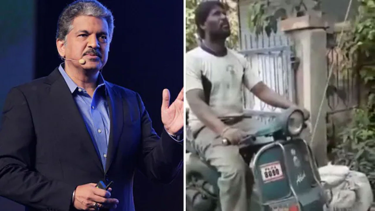 వైర‌ల్ వీడియో : కార్పొరేట్ దిగ్గ‌జాన్ని ఆక‌ట్టుకున్న క‌న్‌స్ట్ర‌క్ష‌న్‌ వ‌ర్క‌ర్ క్రియేటివిటీ