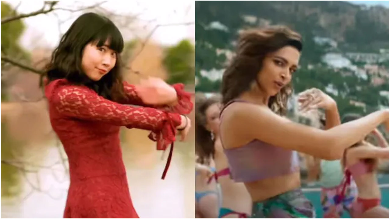 బేష‌రం రంగ్ సాంగ్ : డ్యాన్స్ మూమెంట్స్‌లో దీపిక‌ను దించేసిన‌ జ‌పాన్ మ‌హిళ‌!