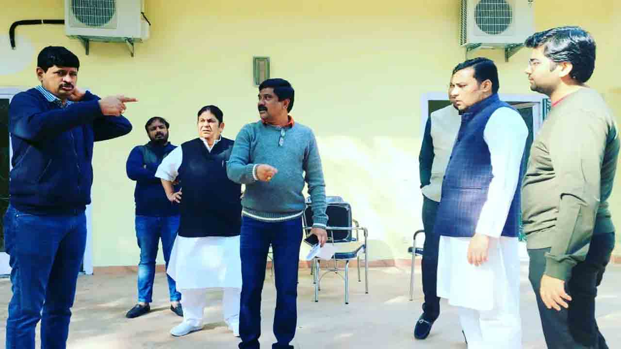 ఢిల్లీలో బీఆర్ఎస్ కార్యాల‌యం.. ప‌రిశీలించిన మంత్రి ప్ర‌శాంత్ రెడ్డి