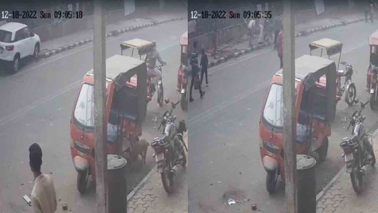 మ‌ద్యం మ‌త్తులో డ్రైవ‌ర్.. చిన్నారుల‌పై దూసుకెళ్లిన కారు