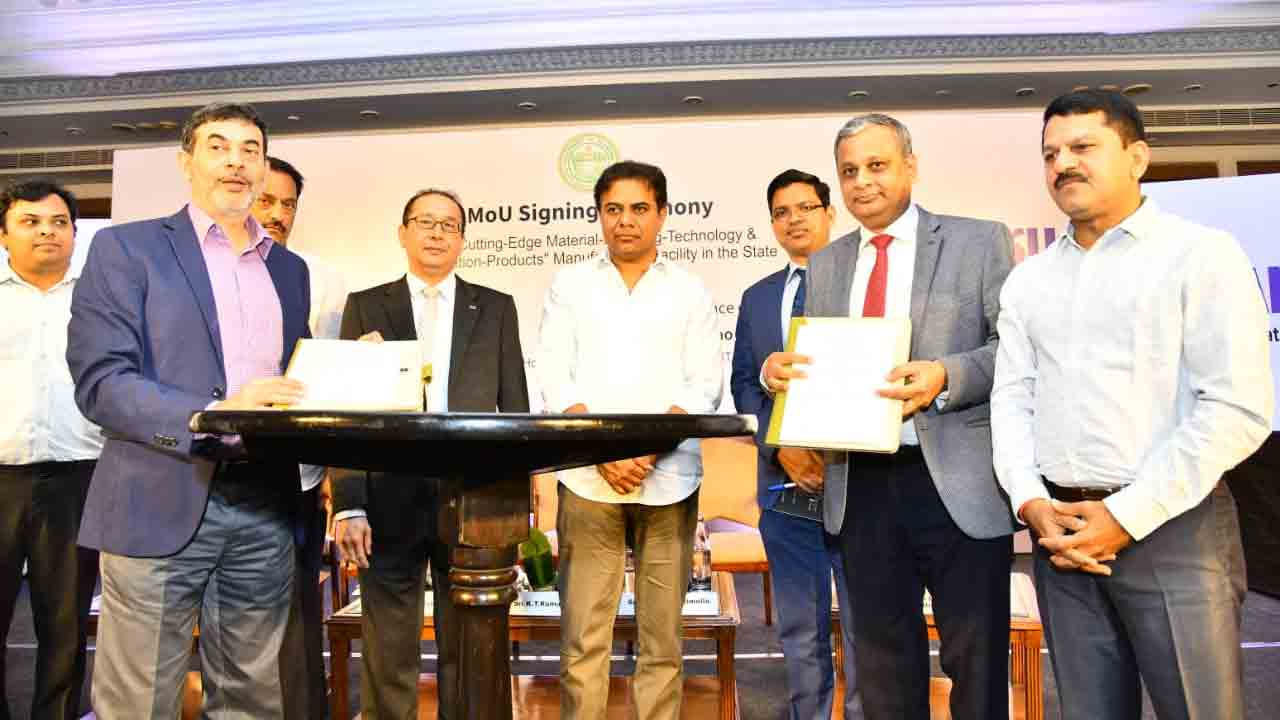 తెలంగాణ‌లో రూ. 450 కోట్ల పెట్టుబ‌డి పెట్ట‌నున్న DAIFUKU..