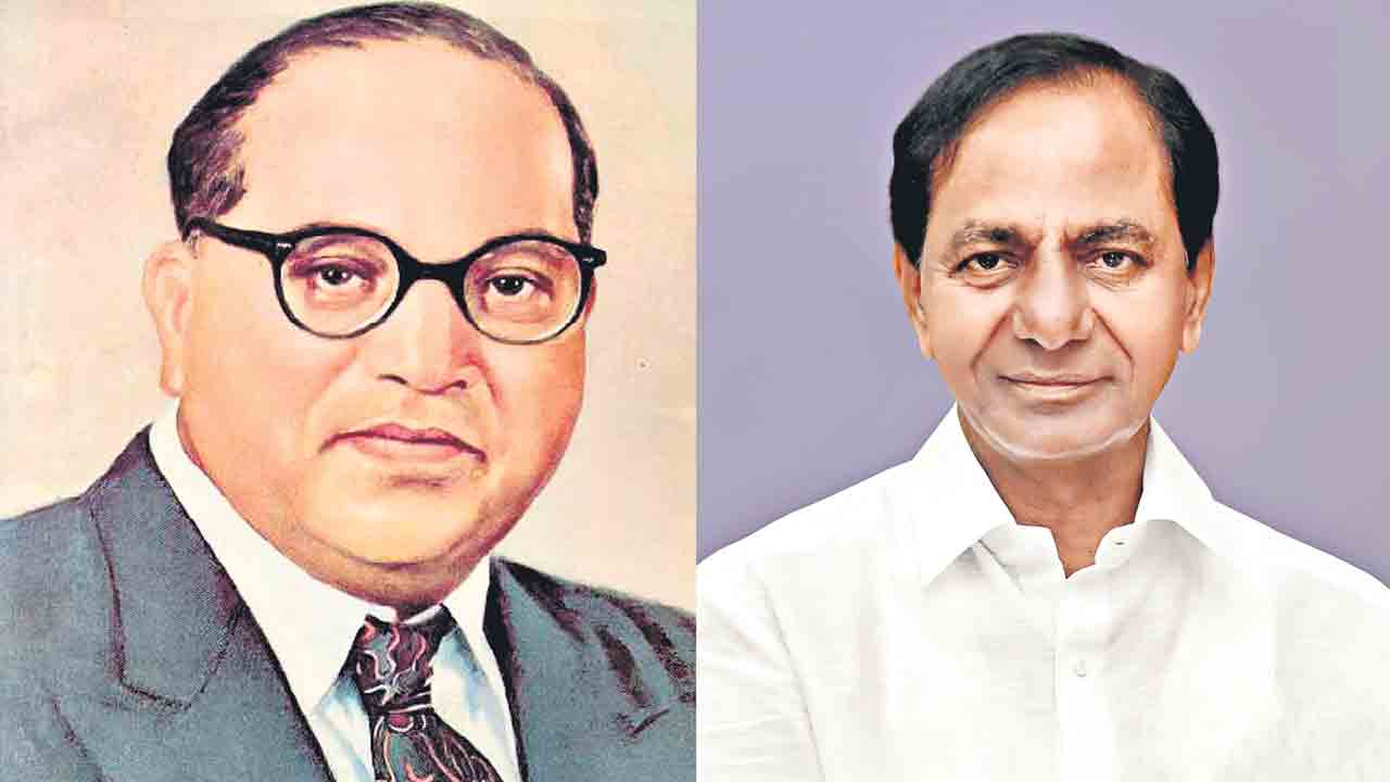 అంబేదర్‌ దేశ అస్తిత్వపు ప్రతీక : ముఖ్యమంత్రి కేసీఆర్‌
