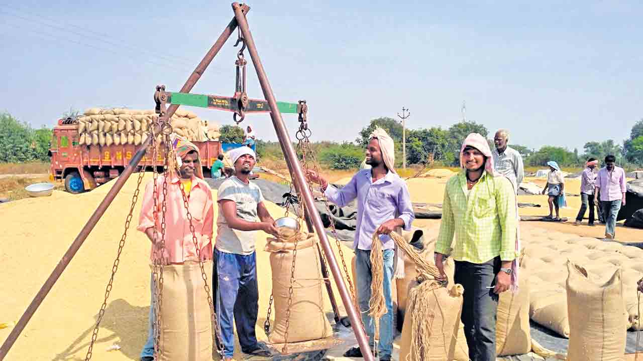 ధాన్యం కొనుగోళ్ల జోరు..