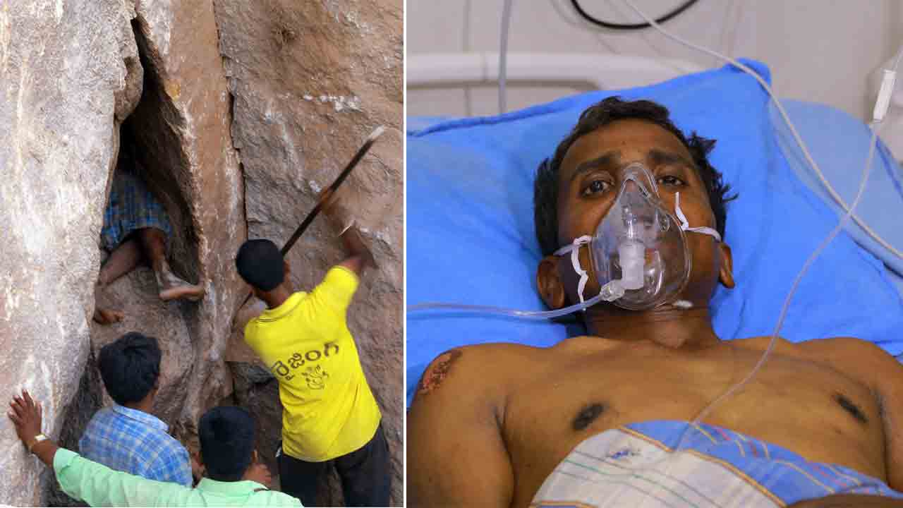 43 గంటలు మృత్యువుతో పోరాటం