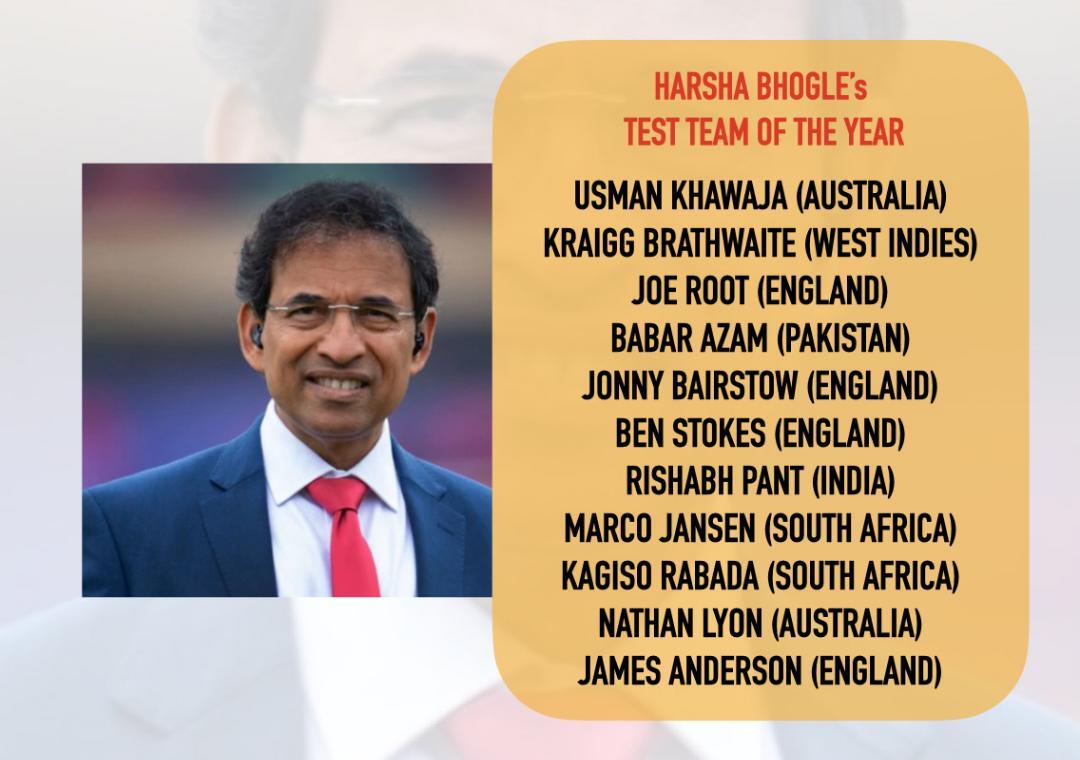 Harsh Bhogle | టెస్టు జ‌ట్టుని ప్ర‌క‌టించిన హ‌ర్ష భోగ్లే.. భార‌త్ నుంచి అత‌నొక్క‌డే