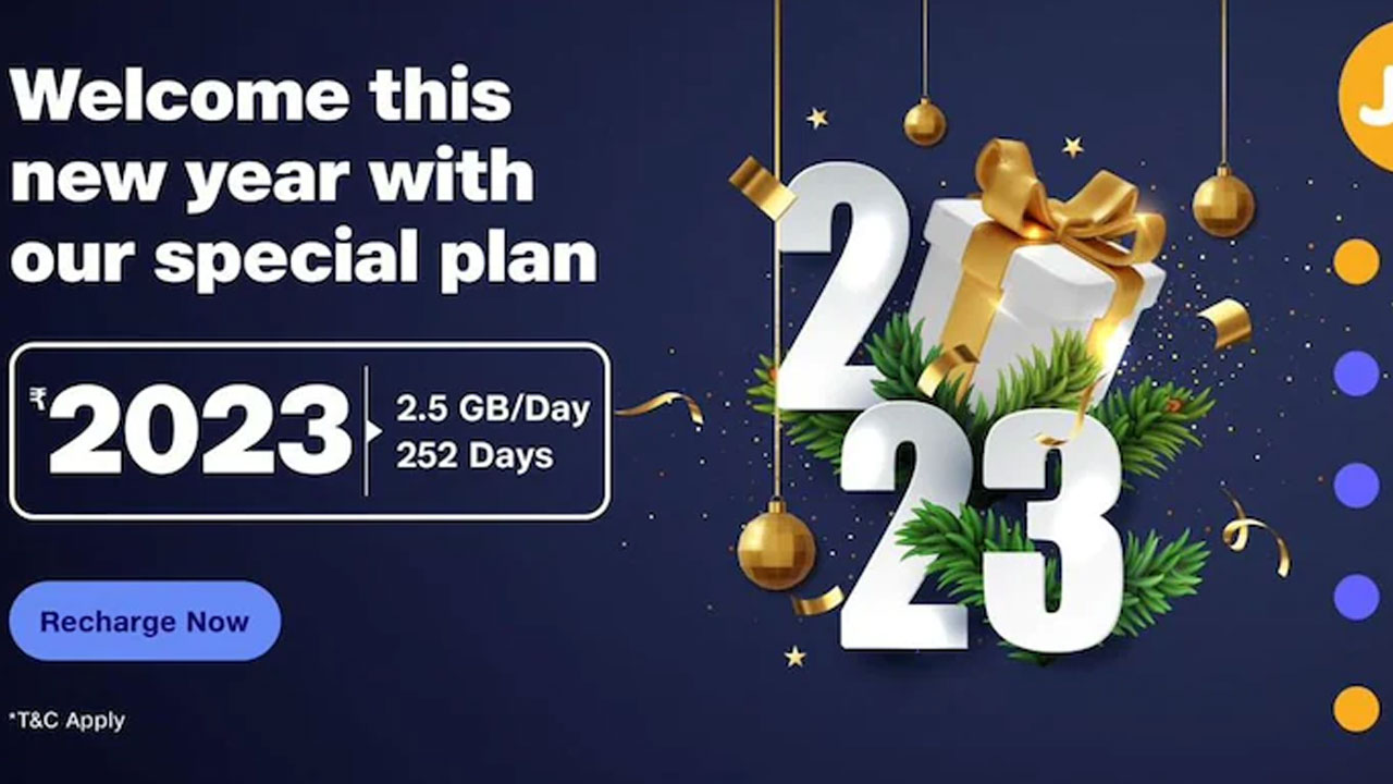 అన్‌లిమిటెడ్ కాలింగ్‌, డేటా బెనిఫిట్స్ : జియో హ్యాపీ న్యూఇయ‌ర్ 2023 ప్లాన్ లాంఛ్‌