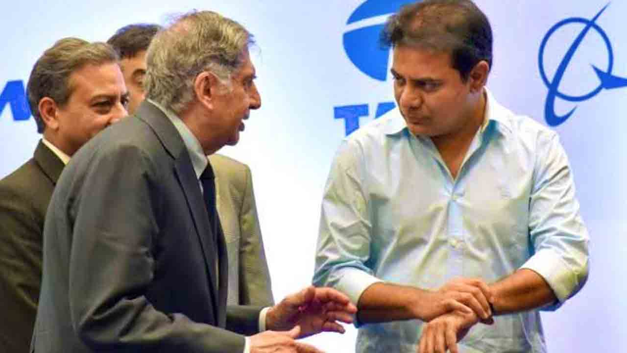 ర‌తన్ టాటాకు జ‌న్మ‌దిన శుభాకాంక్ష‌లు తెలిపిన కేటీఆర్