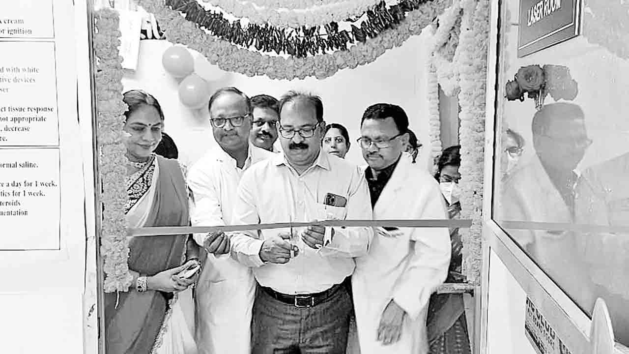 ఉస్మానియాలో లేజర్ ట్రీట్మెంట్