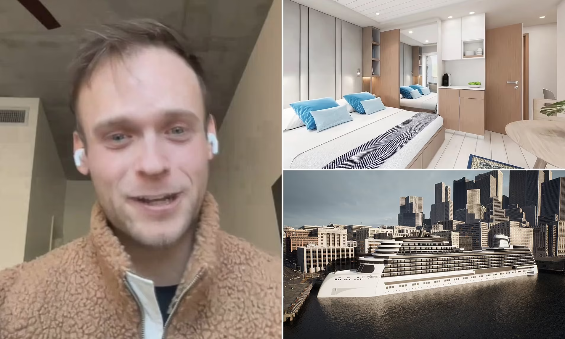 Austin Wells | ప్ర‌పంచం చుట్టేస్తూ ప‌ని చేయాలని.. రూ.2.4 కోట్ల‌తో క్రూయిజ్ షిప్‌లో గ‌ది లీజుకు 