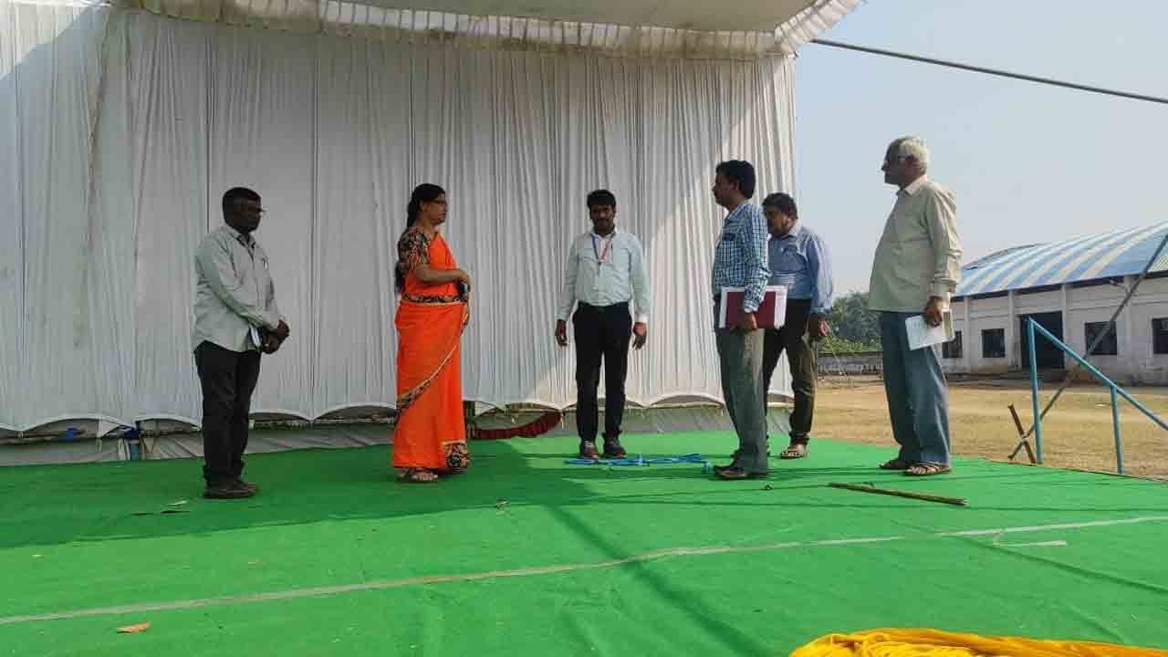 జిల్లా వైజ్ఞానిక ప్రదర్శనకు సన్నద్ధం