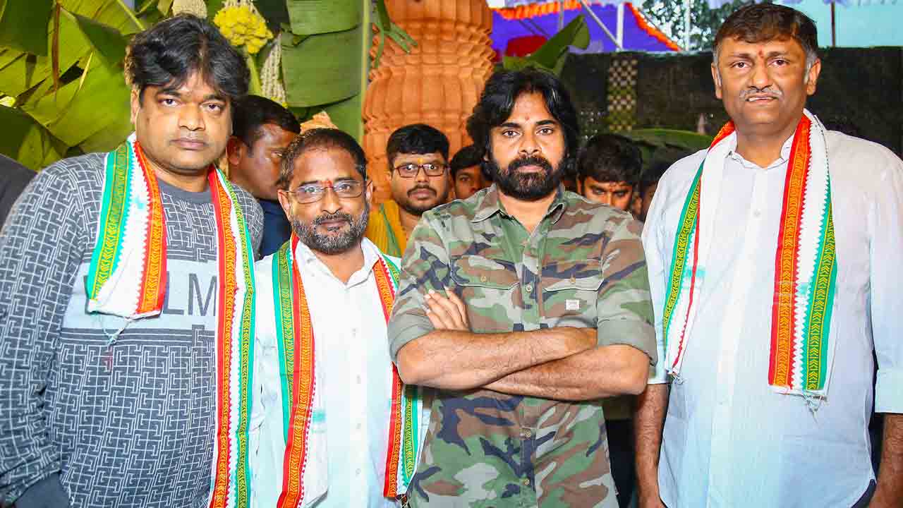 Pawan Kalyan l ‘ఉస్తాద్‌ భగత్‌సింగ్‌’ ప్రారంభం