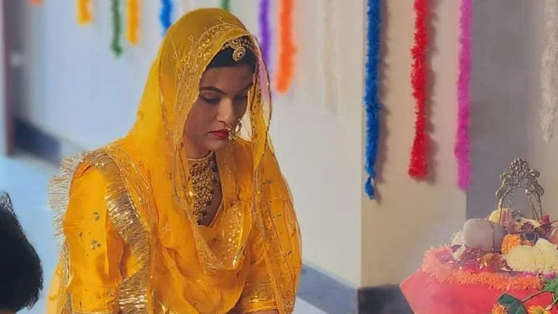 Rajasthan |  వైవాహిక జీవితం న‌చ్చ‌క మ‌హా విష్ణువును పెళ్లి చేసుకున్న యువ‌తి.. వైర‌ల్ అవుతున్న ఫొటో 