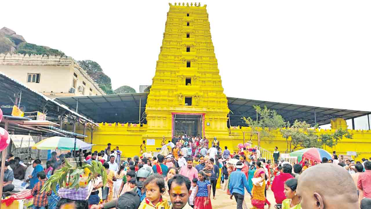 భక్తజన సంద్రం మల్లన్న క్షేత్రం